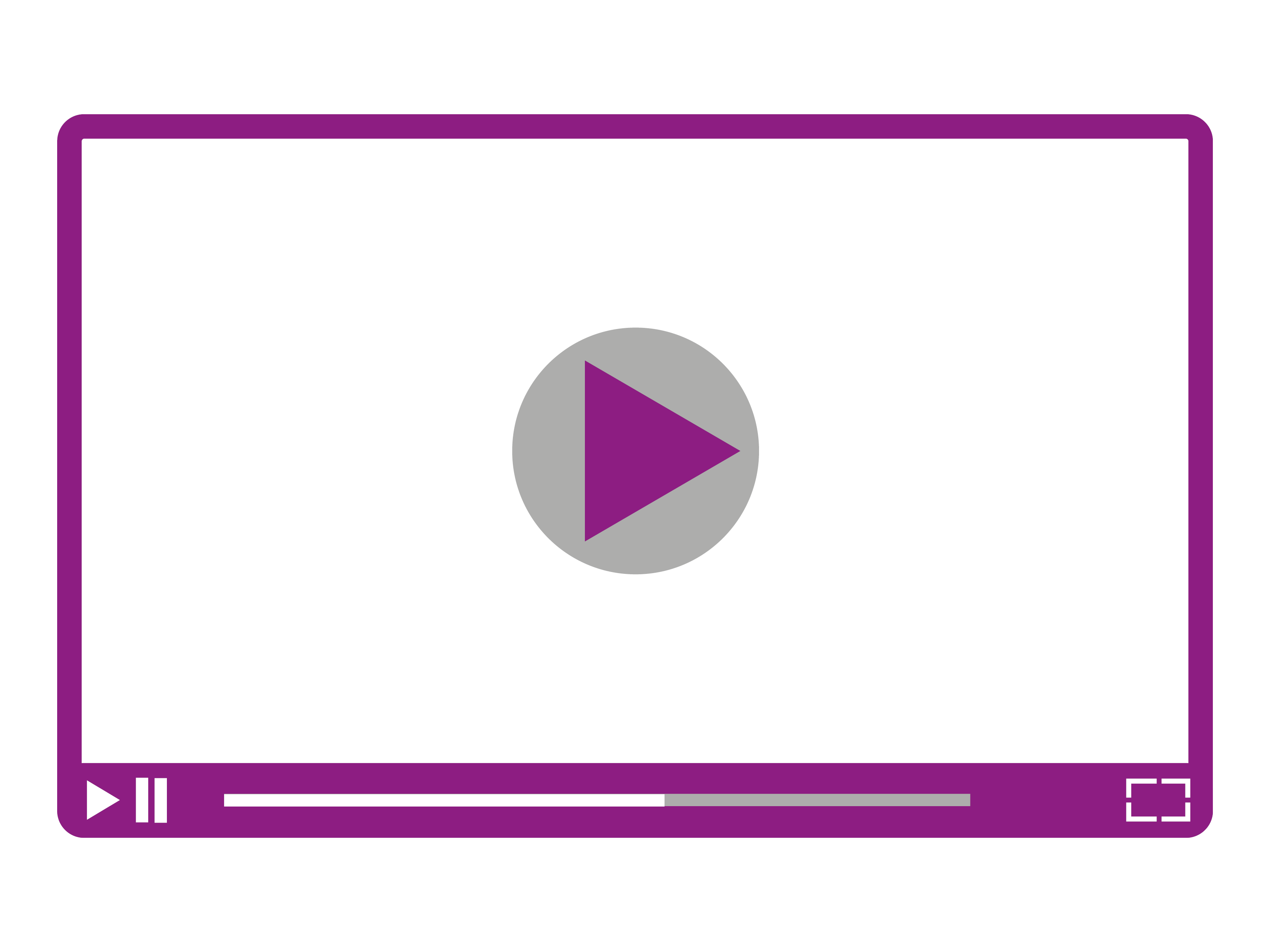 Image of a video player