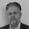 Black and white image of Regulatory Projects Manager, Russell Brown